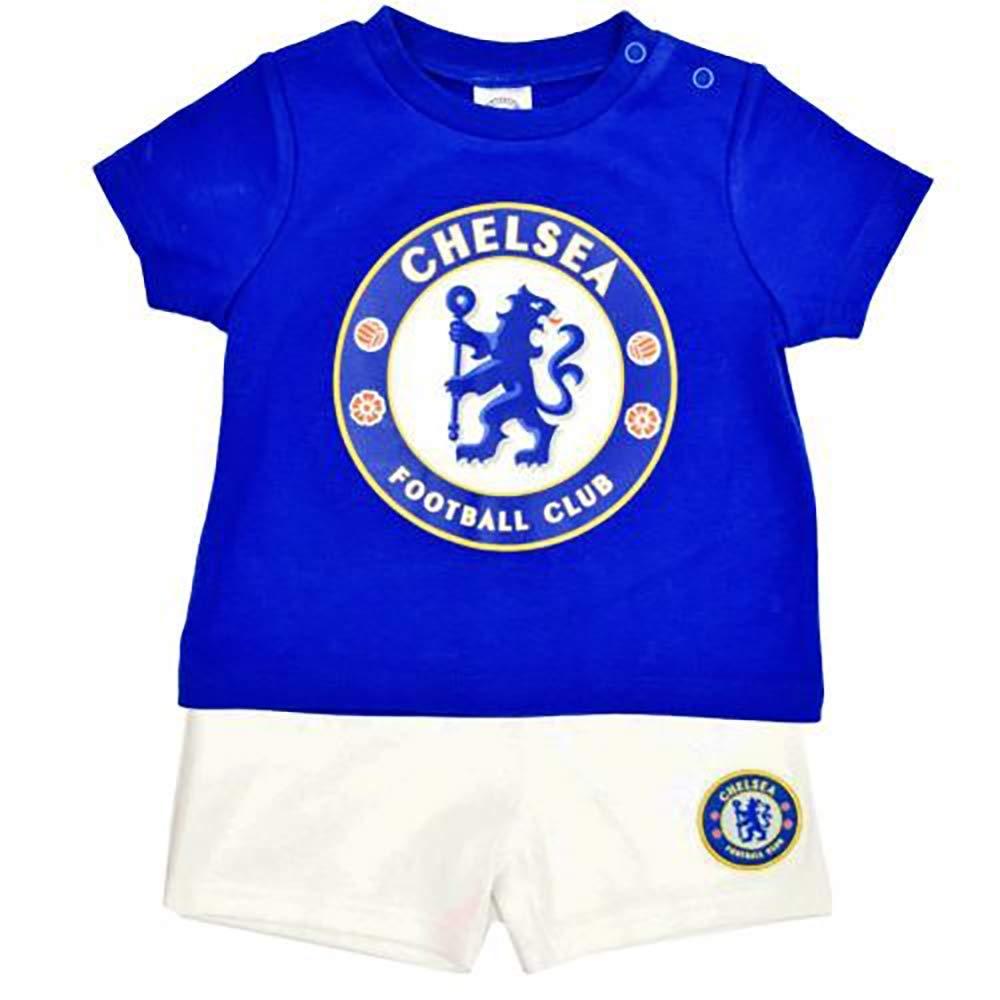 Chelsea Football Club Official Soccer Gift Boys Kids Short Pajamas 