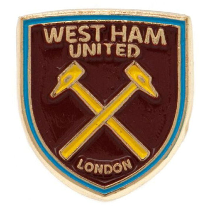 楽天市場 ウェストハム ユナイテッド フットボールクラブ West Ham United Fc オフィシャル商品 バッジ サッカー ピンバッジ 海外通販 Pertemba Japan