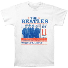 (ザ・ビートルズ) The Beatles オフィシャル商品 ユニセックス Washington Coliseum Tシャツ 半袖 トップス 【海外通販】