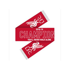 リバプール フットボールクラブ Liverpool FC オフィシャル商品 Champions フットボールスカーフ マフラー 【海外通販】