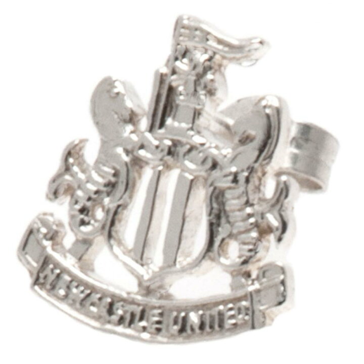 楽天市場 ニューカッスル ユナイテッド フットボールクラブ Newcastle United Fc オフィシャル商品 スターリングシルバー ピアス サッカー 1個 楽天海外直送 Pertemba Japan