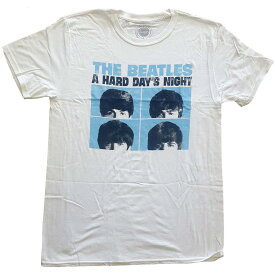 (ザ・ビートルズ) The Beatles オフィシャル商品 ユニセックス Hard Days Night Pastel Tシャツ 半袖 トップス 【海外通販】