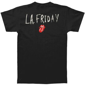 (ローリング・ストーンズ) The Rolling Stones オフィシャル商品 ユニセックス LA Friday Tシャツ バックプリント 半袖 トップス 【海外通販】