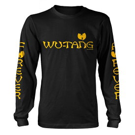 (ウータン・クラン) Wu-Tang Clan オフィシャル商品 ユニセックス ロゴ Tシャツ 長袖トップス 【海外通販】