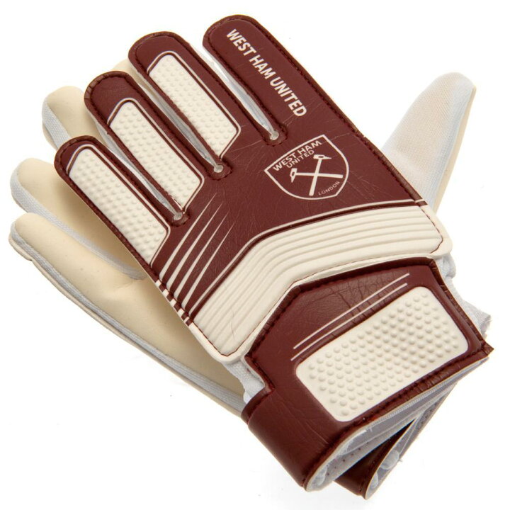 楽天市場 ウェストハム ユナイテッド フットボールクラブ West Ham Fc オフィシャル商品 キッズ ジュニア ユースサイズ ゴールキーパーグローブ 海外通販 Pertemba Japan