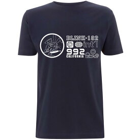 (ブリンク 182) Blink 182 オフィシャル商品 ユニセックス International Tシャツ コットン 半袖 トップス 【海外通販】