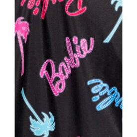 (バービー) Barbie オフィシャル商品 レディース ヤシの木 ロゴ ワンピース 水着 スイムウェア 【海外通販】