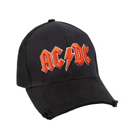 (エーシー・ディーシー) AC/DC オフィシャル商品 ユニセックス ロゴ キャップ 帽子 ハット 【海外通販】