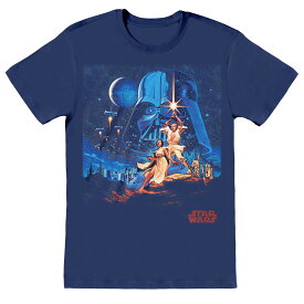 (スター・ウォーズ) Star Wars オフィシャル商品 ユニセックス ポスター Tシャツ 半袖 トップス 【海外通販】