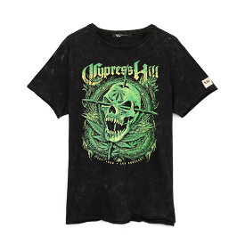 (サイプレス・ヒル) Cypress Hill オフィシャル商品 ユニセックス スカル Tシャツ 半袖 トップス 【海外通販】