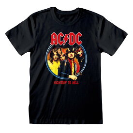 (エーシー・ディーシー) AC/DC オフィシャル商品 ユニセックス 地獄のハイウェイ 半袖 Tシャツ 【海外通販】