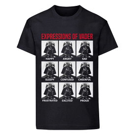 (スター・ウォーズ) Star Wars オフィシャル商品 ユニセックス ダース・ベイダー Tシャツ 半袖 トップス 【海外通販】