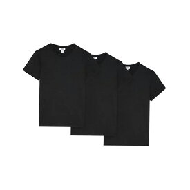(バートンロンドン) BURTON LONDON メンズ クルーネック 半袖 Tシャツ トップス (3枚セット) 【海外通販】