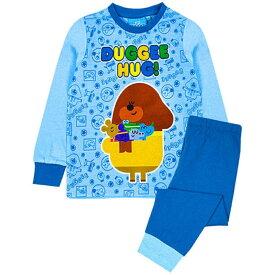 (ヘイ!ダギー) Hey Duggee オフィシャル商品 キッズ・子供用 ハグ パジャマ 長袖 上下セット 【海外通販】