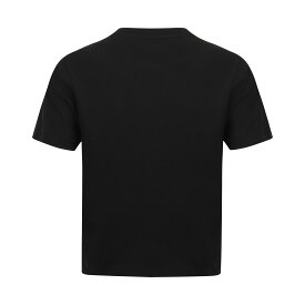 (スキニー・フィット) Skinni Fit レディース オーバーサイズ スクエア 半袖 クロップドTシャツ 【海外通販】