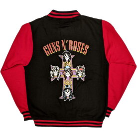 (ガンズ・アンド・ローゼズ) Guns N Roses オフィシャル商品 ユニセックス Appetite For Destruction ジャケット バーシティージャケット 長袖 アウター 【海外通販】