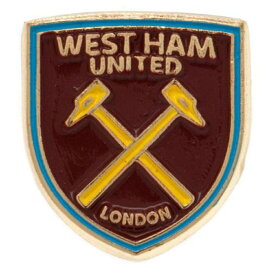 ウェストハム・ユナイテッド フットボールクラブ West Ham United FC オフィシャル商品 バッジ サッカー ピンバッジ 【海外通販】
