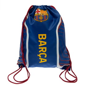 FCバルセロナ フットボールクラブ FC Barcelona オフィシャル商品 クレスト ドローストリングバッグ 巾着 袋 【海外通販】