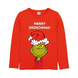 (グリンチ) The Grinch オフィシャル商品 レディース クリスマス パジャマ 長袖 ズボン 上下セット 【海外通販】
