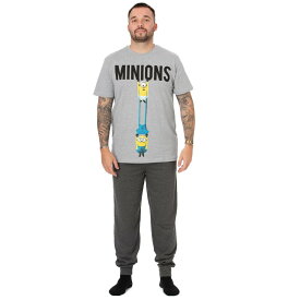 (ミニオンズ) Minions オフィシャル商品 メンズ パジャマ 半袖 上下セット 【海外通販】