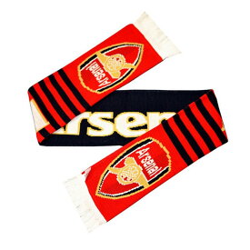 アーセナル フットボールクラブ Arsenal FC オフィシャル商品 AW 14 フットボールスカーフ ジャカードニットマフラー 【海外通販】