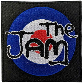 (ザ・ジャム) The Jam オフィシャル商品 ターゲット ロゴ ワッペン 織地 パッチ 【海外通販】