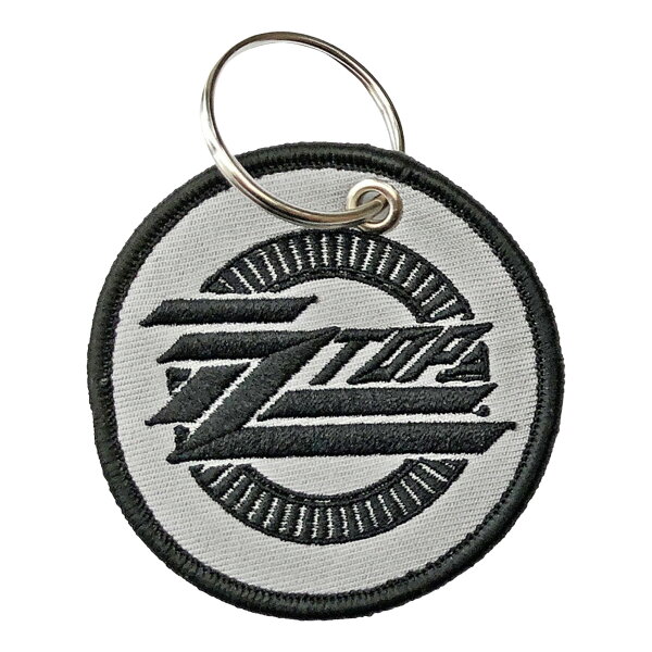 (ZZトップ) ZZ Top オフィシャル商品 サークル ロゴ キーリング キーホルダー 【海外通販】