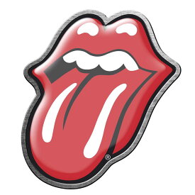 (ローリング・ストーンズ) The Rolling Stones オフィシャル商品 エナメル インフィル バッジ 【海外通販】