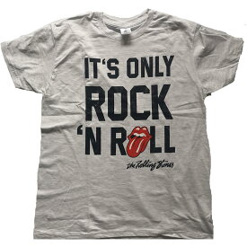 (ローリング・ストーンズ) The Rolling Stones オフィシャル商品 ユニセックス It´s Only Rock N Roll Tシャツ コットン 半袖 トップス 【海外通販】