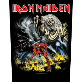 (アイアン・メイデン) Iron Maiden オフィシャル商品 Number Of The Beast ワッペン パッチ 【海外通販】