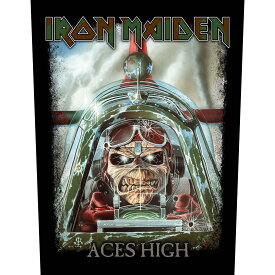 (アイアン・メイデン) Iron Maiden オフィシャル商品 Aces High ワッペン パッチ 【海外通販】