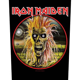 (アイアン・メイデン) Iron Maiden オフィシャル商品 ロゴ ワッペン パッチ 【海外通販】
