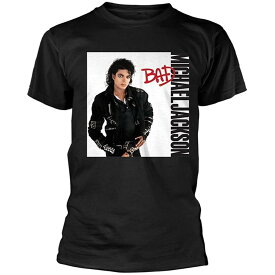 (マイケル・ジャクソン) Michael Jackson オフィシャル商品 ユニセックス Bad Tシャツ コットン 半袖 トップス 【海外通販】