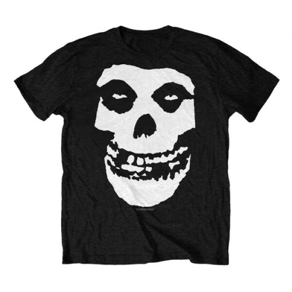 (ミスフィッツ) Misfits オフィシャル商品 ユニセックス Fiend Skull Tシャツ コットン 半袖 トップス 【海外通販】