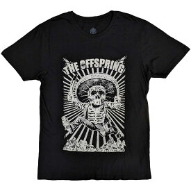 (オフスプリング) The Offspring オフィシャル商品 ユニセックス Jumping Skeleton Tシャツ 半袖 トップス 【海外通販】
