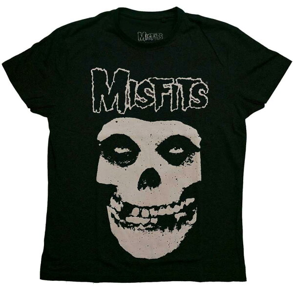 (ミスフィッツ) Misfits オフィシャル商品 ユニセックス ロゴ Tシャツ Fiend  半袖 トップス 【海外通販】