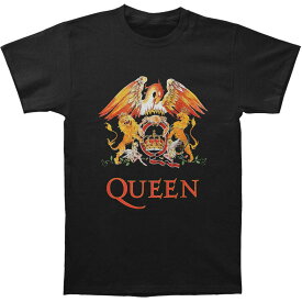 (クイーン) Queen オフィシャル商品 ユニセックス Classic クレスト Tシャツ 半袖 トップス 【海外通販】
