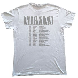 (ニルヴァーナ) Nirvana オフィシャル商品 ユニセックス In Utero Tour Tシャツ バックプリント 半袖 トップス 【海外通販】