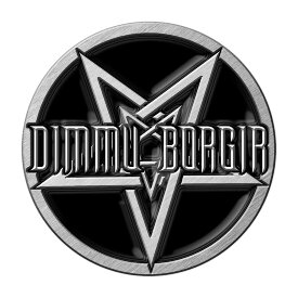 (ディム・ボルギル) Dimmu Borgir オフィシャル商品 エナメル ペンタグラム バッジ 【海外通販】