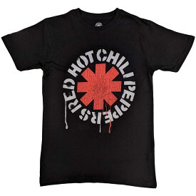 (レッド・ホット・チリ・ペッパーズ) Red Hot Chilli Peppers オフィシャル商品 Stencil Tシャツ 半袖 トップス 【海外通販】