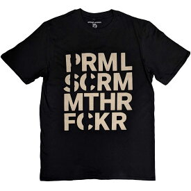 (プライマル・スクリーム) Primal Scream オフィシャル商品 ユニセックス Muthafucka Tシャツ コットン 半袖 トップス 【海外通販】
