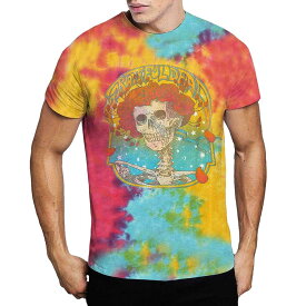 (グレイトフル・デッド) Grateful Dead オフィシャル商品 ユニセックス Bertha Frame Tシャツ タイダイ 半袖 トップス 【海外通販】