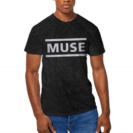 (ミューズ) Muse オフィシャル商品 ユニセックス ディップダイ Tシャツ ロゴ 半袖 トップス 【海外通販】