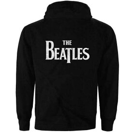 (ザ・ビートルズ) The Beatles オフィシャル商品 ユニセックス Drop T ロゴ パーカー フルジップ アウター 【海外通販】