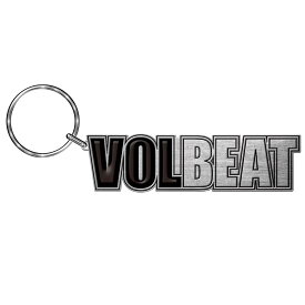 (ヴォルビート) Volbeat オフィシャル商品 ロゴ キーリング キーホルダー 【海外通販】