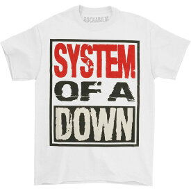 (システム・オブ・ア・ダウン) System Of A Down オフィシャル商品 ユニセックス Stacked Logo Tシャツ 半袖 トップス 【海外通販】