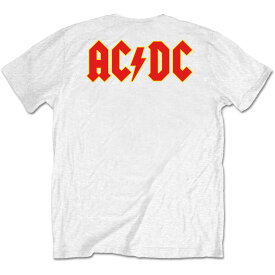 (エーシー・ディーシー) AC/DC オフィシャル商品 ユニセックス バックプリント Tシャツ ロゴ 半袖 トップス 【海外通販】