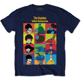 (ザ・ビートルズ) The Beatles オフィシャル商品 ユニセックス Yellow Submarine Tシャツ キャラクター 半袖 トップス 【海外通販】
