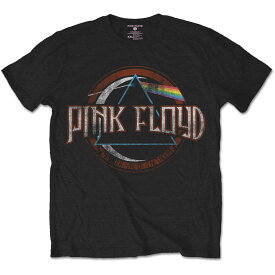 (ピンク・フロイド) Pink Floyd オフィシャル商品 ユニセックス Dark Side Of The Moon Tシャツ バーンアウト 半袖 トップス 【海外通販】