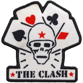(The Clash) ザ・クラッシュ オフィシャル商品 Cards ワッペン アイロン接着 パッチ 【海外通販】